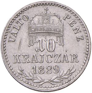 Franz Joseph I. 1848 - 1916 10 Krajczar, ... 