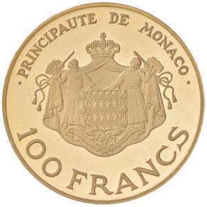 Rainier 1949 - 2005 Monaco. 100 Francs, ... 