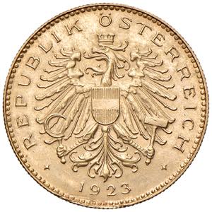 20 Kronen, 1923 1. ... 