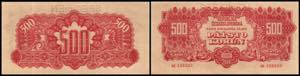 500 + 2x 1 000 Korun, 1944 / 1945  ... 