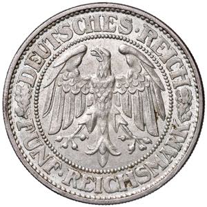 5 Mark, 1932 G  ... 