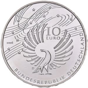 10 Euro, 2006  Deutschland, Republik 1949 - ... 