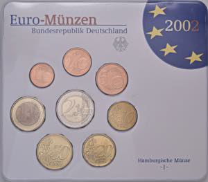 Kursmünzensatz J, 2002  Deutschland, ... 