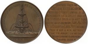 Bronzemedaille, 1887  Schweiz, Neuenburg / ... 