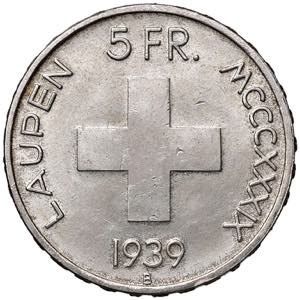 5 Franken, 1939 B  Schweiz, ... 