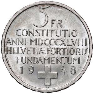 5 Franken, 1948 B  Schweiz, ... 