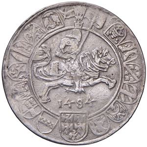 Sigismund 1446 - 1496  1/2 Guldiner, 1484. ... 