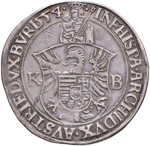 Ferdinand I. 1521 - 1564  Taler, 1554 KB. ... 