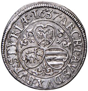 Ferdinand II. 1619 - 1637  3 Kreuzer, 1637. ... 