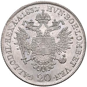 Franz I. 1806 - 1835  20 Kreuzer, 1831 A. ... 