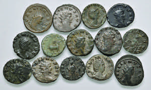 Lot (14 Stk.)  Römische Münzen, Lots. Lot ... 