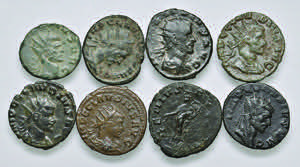 Lot (8 Stk.)  Römische Münzen, Lots. Lot ... 