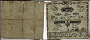 1 000 Gulden - fl., 01.11.1784  Österreich. ... 