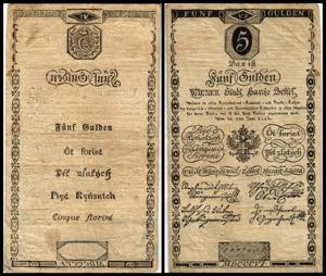 2x 5 Gulden, 01.06.1806  Österreich. ... 