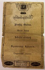 50 Gulden, 01.06.1806  Österreich. Richter ... 