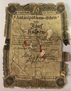 5 Gulden, 16.04.1813  ... 