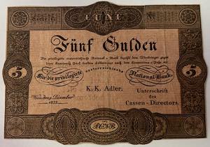 5 Gulden - fl., 09.12.1833  Österreich. ... 