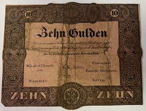10 Gulden - fl., ... 