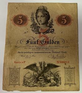 5 Gulden, 01.05.1859  ... 