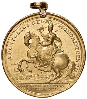 Maria Theresia  1740 - 1780 Au-Medaille zu 5 ... 