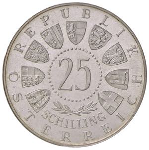 2. Republik 1945 - heute 25 Schilling