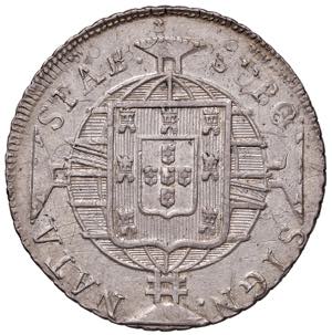 Pedro I. 1822 - 1831 Brasilien. 960 Reis, ... 