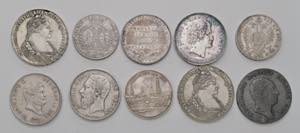 Lot Münzen Ausland, Diverse. Lot 10 Stück ... 