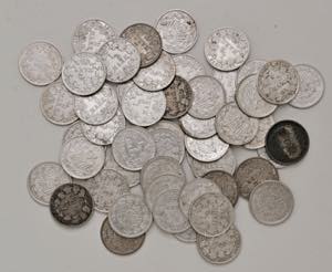Lot Münzen Ausland, Dutschland. 50 Stück ... 