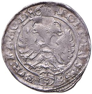 Rudolph II. 1576 - 1612 3 Kreuzer, 1586. ... 