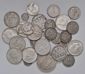 Lot Münzen Ausland, USA. 29 Stück diverse ... 