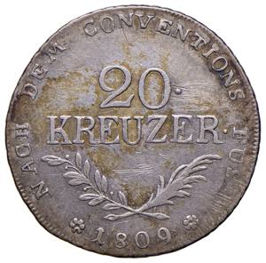 Franz I. 1804 - 1835 20 Kreuzer, 1809. ... 