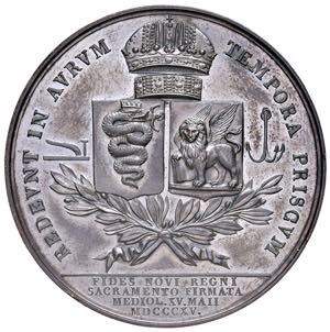 Franz I. 1806 - 1835 AE-Medaille, 1815. auf ... 
