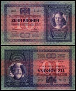 10 Kronen, 02.01.04 Österreich. Richter ... 