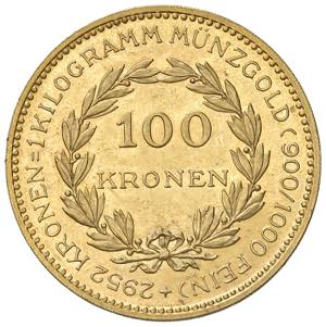 1. Republik 1918 - 1934 -1938 100 Kronen, ... 
