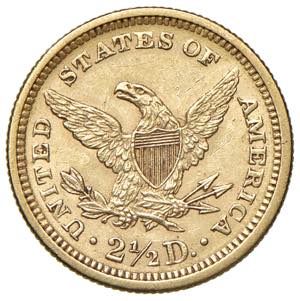 2 1/2 Dollar Gold, 1873 USA. Philadelphia. ... 