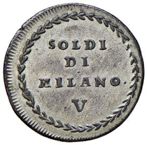 Franz II. 1792 - 1806 V Soldi, 1799. Mantua ... 