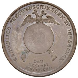 Franz I. 1806 - 1835 Cu - Schützenmedaille, ... 