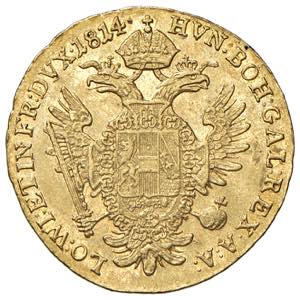 Franz I. 1804 - 1835 Dukat, 1814. G ... 