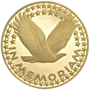 Goldmedaille 900fein, 1963 USA. zur ... 