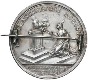 Maria Theresia  1740 - 1780 Ag Medaille, ... 