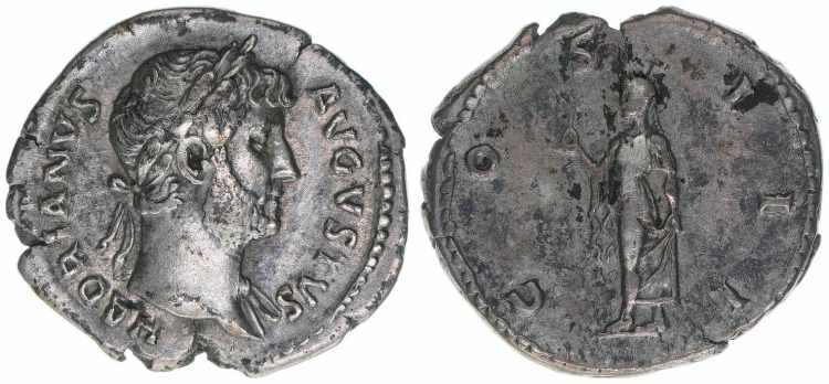Hadrianus 117-138 Römisches Reich ... 