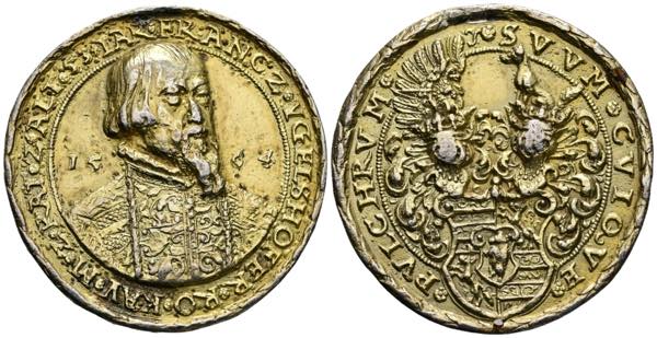 Ferdinand I. 1521-1564 Medaille, ... 