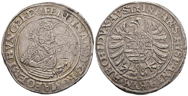 Ferdinand I. 1521-1564 1/2 Taler, ... 