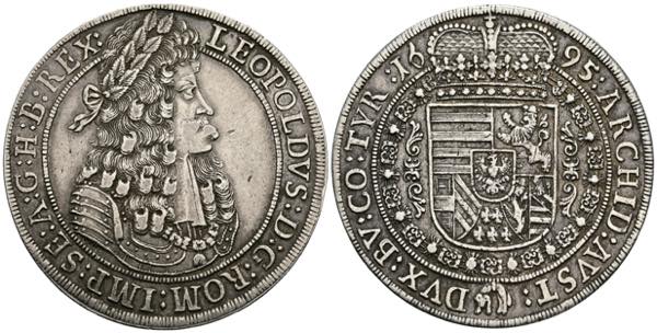 Leopold I. 1657-1705 Taler, 1695. ... 