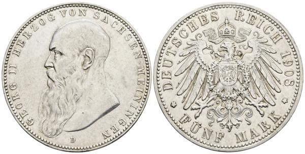 Georg II. 1866-1913 Sachsen ... 