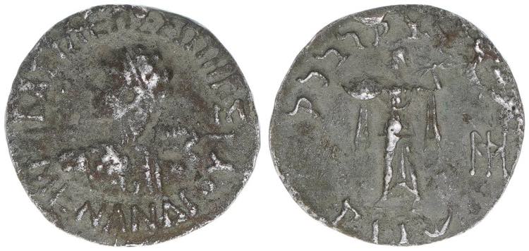 Menander I. Soter 165-130 Indo ... 