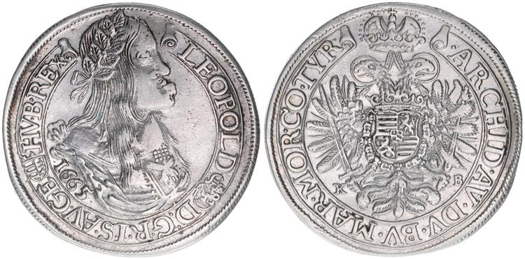 Leopold I. 1657-1705 1/2 Taler, ... 