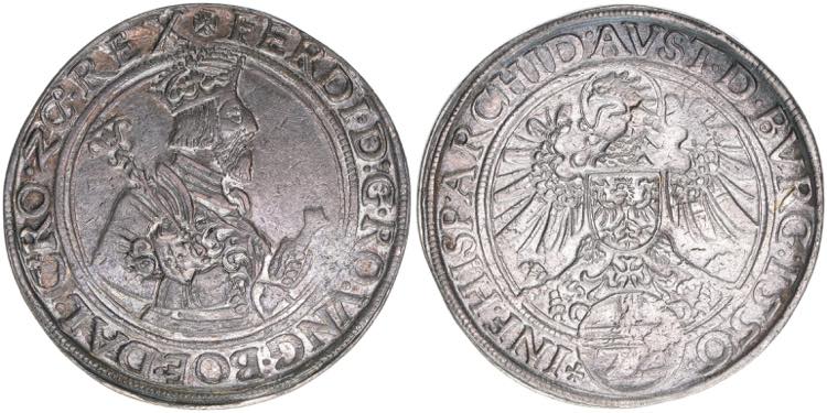 Ferdinand I. 1521-1564 Guldentaler ... 