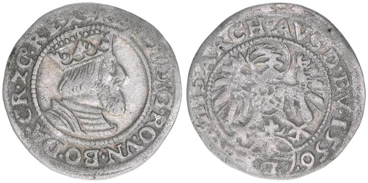 Ferdinand I. 1526-1564 3 Kreuzer, ... 