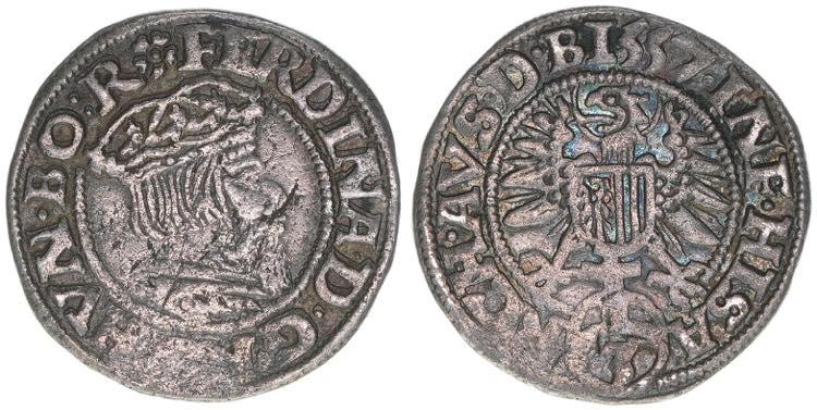 Ferdinand I. 1526-1564 3 Kreuzer, ... 